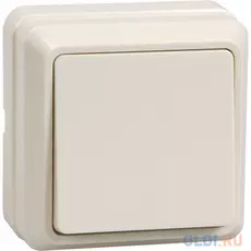 Выключатель IEK Октава EVO10-K33-10-DC 10 A кремовый