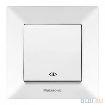 Выключатель Panasonic Arkedia скрыт. 1кл. IP20 белый глянцевый (упак.:1шт) (WMTC00052WH-RU)