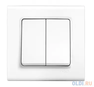 Выключатель Panasonic Linnera S скрыт. 1кл. IP20 белый глянцевый (упак.:1шт) (91400017-RU)