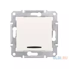 Выключатель Schneider Electric 1-клавишный белый SDN1400121