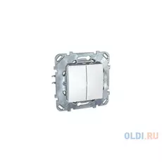 Выключатель Schneider Electric 2-клавишный белый MGU5.211.18ZD