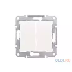 Выключатель Schneider Electric 2-клавишный белый SDN0300121