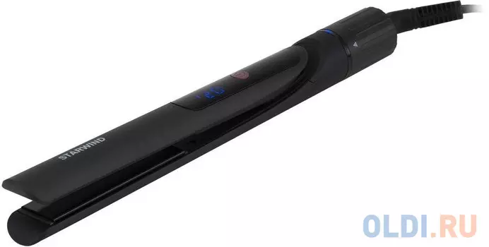 Выпрямитель для волос StarWind SHC 7700 42Вт серый