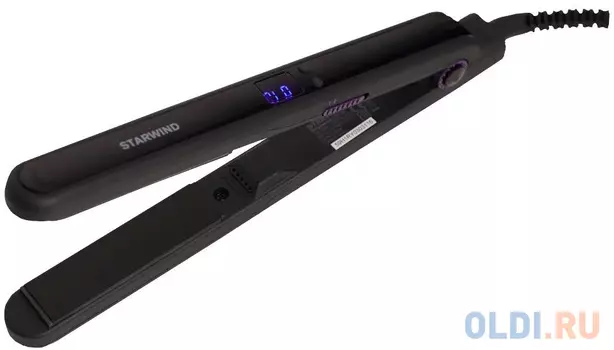 Выпрямитель Starwind SHE1103 65Вт черный/фиолетовый (макс.темп.:215С)