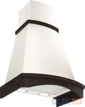 Вытяжка каминная Elikor 60П-650-П3Л бежевый/дуб венге