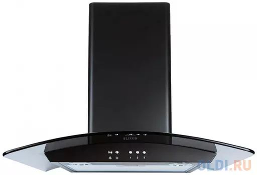 Вытяжка каминная Elikor Аметист 60П-430-К3Д черный