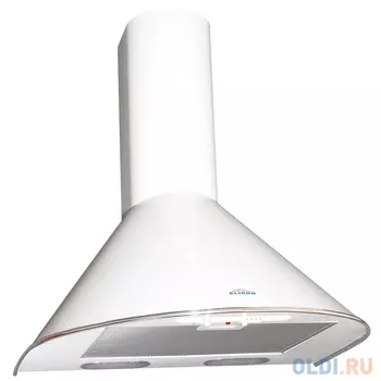 Вытяжка каминная Elikor Эпсилон 50П-430-П3Л белый-серебристый