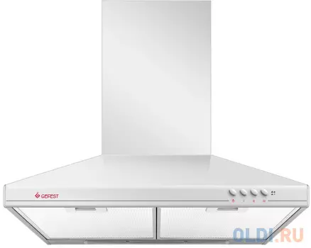 Вытяжка каминная Gefest ВО 11 К45 белый