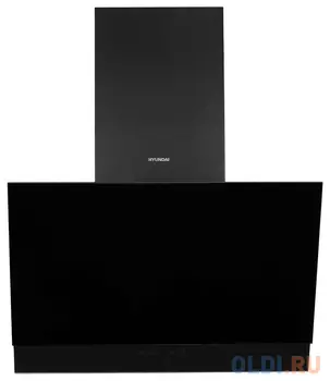 Вытяжка каминная Hyundai HGH 6744 BG черный управление: сенсорное (1 мотор)