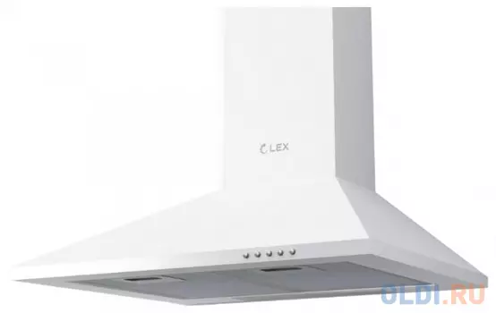 Вытяжка каминная LEX BASIC 600 белый