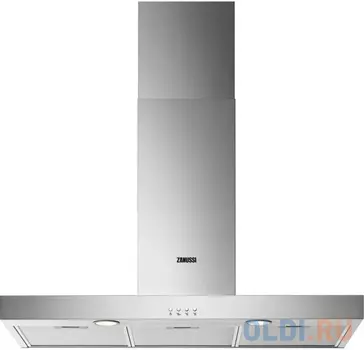 Вытяжка каминная Zanussi ZHB92670XA нержавеющая сталь управление: кнопочное (1 мотор)