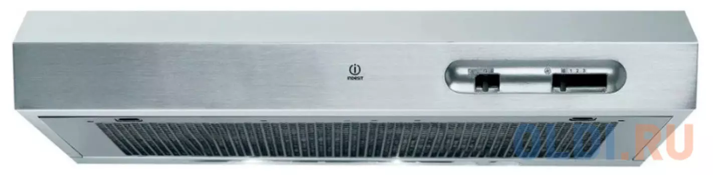 Вытяжка козырьковая Indesit ISLK 66 LS X нержавеющая сталь