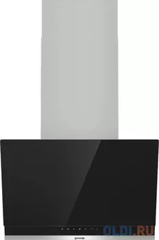 Вытяжка наклонная Gorenje WHI649X21P черный/нержавеющая сталь