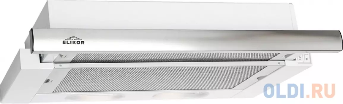 Вытяжка встраиваемая Elikor H1M-GA серебристый