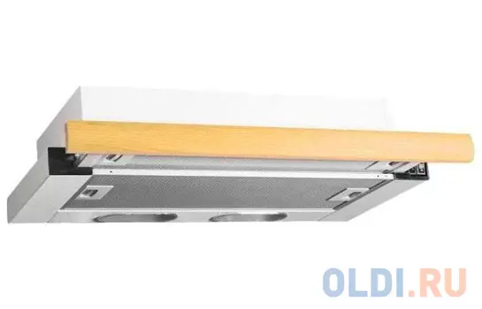 Вытяжка встраиваемая Elikor Интегра 60П-400-В2Л белый