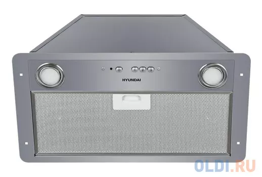 Вытяжка встраиваемая Hyundai HBB 6035 IX нержавеющая сталь