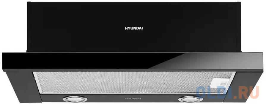 Вытяжка встраиваемая Hyundai HBH 6236 BG черный