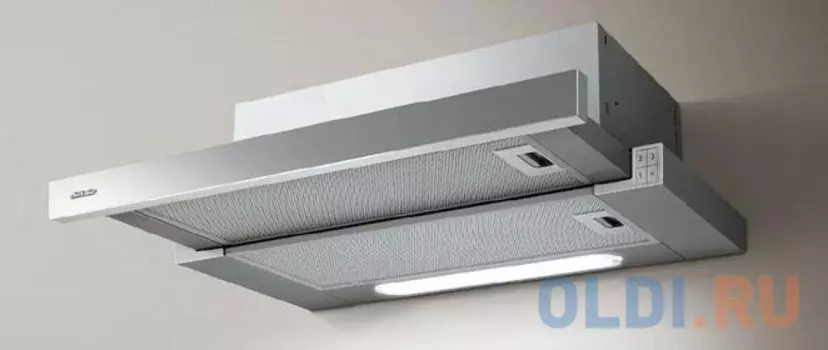 Вытяжка встраиваемая Jet air AURORA LX/GRX/F/60 led нержавеющая сталь