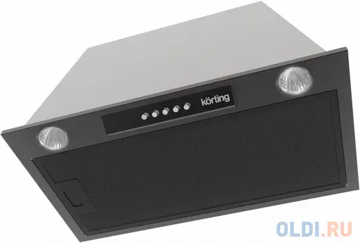 Вытяжка встраиваемая Korting KHI 6530 N черный