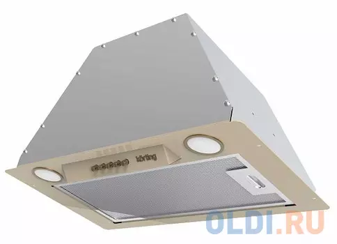 Вытяжка встраиваемая Korting KHI 6631 RB слоновая кость