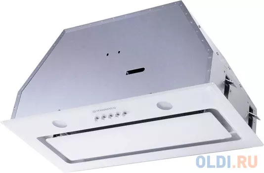 Вытяжка встраиваемая Maunfeld TRAPEZE 601GG белый