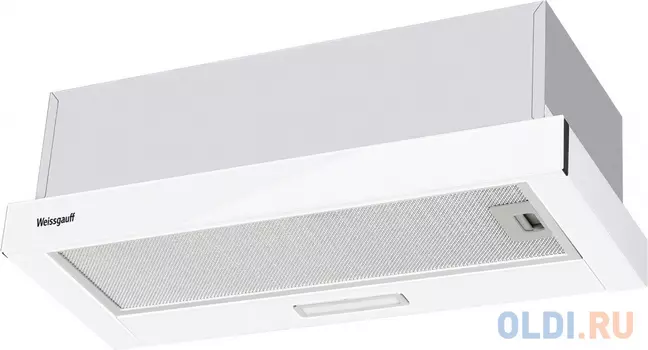 Вытяжка встраиваемая Weissgauff TEL 05 1M WH белый