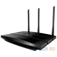 Wi-Fi роутер TP-LINK Archer A7 802.11abgnac 1750Mbps 2.4 ГГц 5 ГГц 4xLAN USB черный