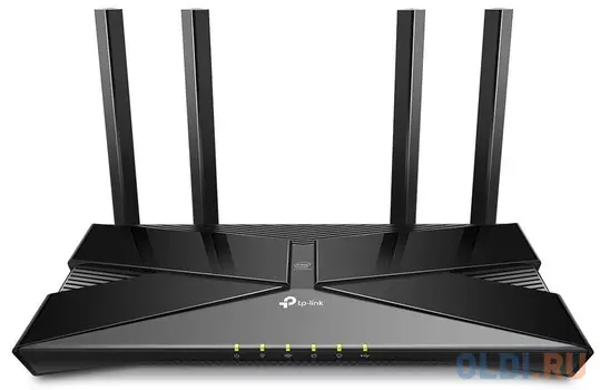 Wi-Fi роутер TP-LINK Archer AX50 802.11ax 3000Mbps 5 ГГц 2.4 ГГц 4xLAN USB черный