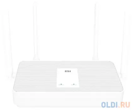 Wi-Fi роутер Xiaomi Mi Router AX1800 802.11abgnacax 1775Mbps 2.4 ГГц 5 ГГц 3xLAN белый DVB4258GL