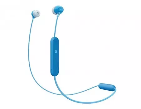 Гарнитура SONY WIC300L.E синий Bluetooth/8ч работы/NFC