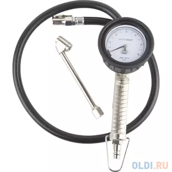 WIEDERKRAFT Пистолет для подкачки шин с аналоговым манометром 63 мм max 6 бар WDK-29115