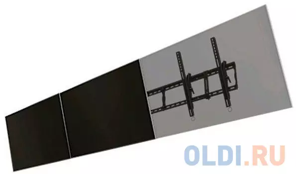 [WML65] Модуль для расширяемой системы Wize WML65 для настенного крепления ландшафтной ориентации для дисплеев 60"- 65"+, VESA 800х400, накл