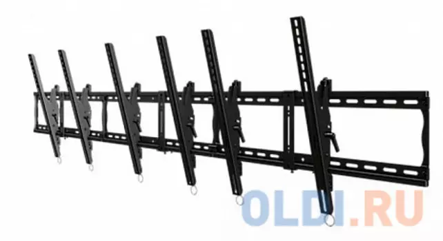 [WMP47] Модуль для расширяемой системы Wize для настенного крепления портретной ориентации для дисплеев 40"- 47" VESA 400х800, наклон +15/-5