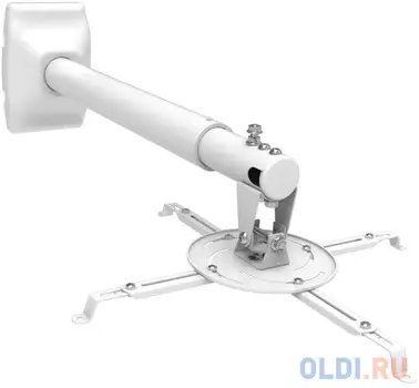 [WTH 87150] Универсальное настенное крепление Wize WTH 87150 для короткофок. проектора, расст. между крепеж. отверст. 285мм, наклон +30/-90°, поворот