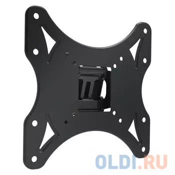 [WTS40] Универсальное наклонно-поворотное настенное крепление Wize WTS40 для 10"-40"+ LED телевизоров, VESA 200x200, угол наклона +12/-2°, поворот +/- 25°, расстояние от стены 6 см, до 25 кг, черн., розн. упаковка