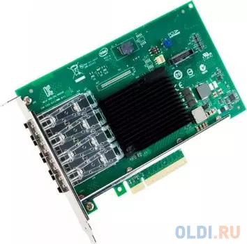 Сетевая карта Intel X710DA4FHBLK 932576, X710-DA4, 4x10Gb SFP+, PCIE3.0 x8, VMDq, PCI-SIG* SR-IOV Capable, iSCSI, FCoE,NFS