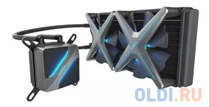 XTREME X240 A IO liquid cooler Adjustable RGB (20LED) 12v 1200rpm RTL {8}