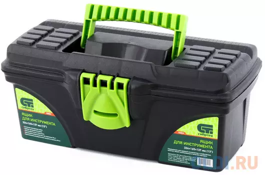 Ящик СИБРТЕХ 90803 для инструмента 324х165х137мм 13 пластик