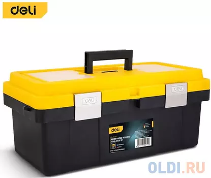 Ящики и сумки для инструментов Deli Ящик для инструментов Deli DL-TC290 470 х 240 х 205 мм
