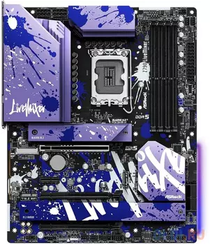 Материнская плата Asrock Z790 LIVEMIXER Soc-1700 Intel Z790 4xDDR5 ATX AC`97 8ch(7.1) 2.5Gg RAID+HDMI+DP