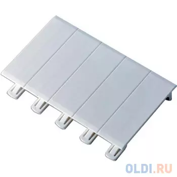 Заглушка Legrand 5 модулей белый 01660
