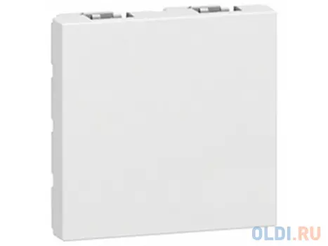 Заглушка Legrand Mosaic 2 модуля 77071