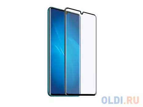 Закаленное стекло 3D с цветной рамкой (fullscreen) для Xiaomi Mi Note 10 DF xiColor-75 (black)