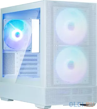 ZALMAN P30 AIR, MATX, WHITE, WINDOW, 2xCombo (3.5'' or 2.5''), 3x2.5", 1xUSB TYPE-C, 1xUSB3.0, FRONT 2x140mm ARGB, REAR 1x140