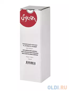 Заправочный комплект тонера с чипом Sakura ZKTN-5120X для Pantum , черный, 380гр.
