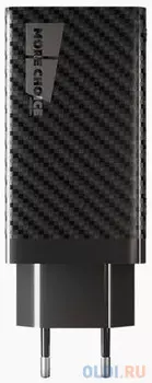 Зарядное устройство СЗУ для быстрого заряда 2USB 3.0A QC 3.0 + PD 60W More choice NC76Sа (Black)