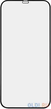 Защитное стекло антибликовая Red Line УТ000021879 для iPhone 12 Pro Max черная рамка