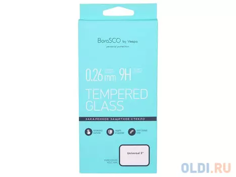 Защитное стекло BoraSCO 0,26 мм Универсальное 5"
