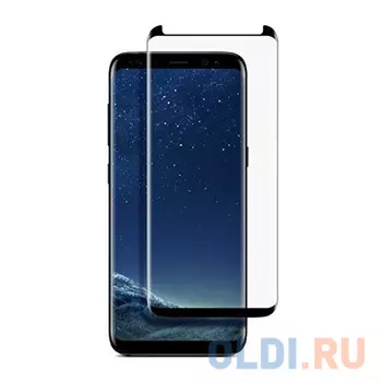 Защитное стекло BoraSCO 3D Full Glue (whole screen) для Samsung Galaxy S9+ Черная рамк