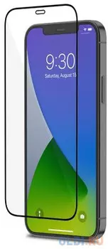 Защитное стекло Moshi AirFoil Pro для iPhone 12 iPhone 12 Pro 99MO044912 черная рамка